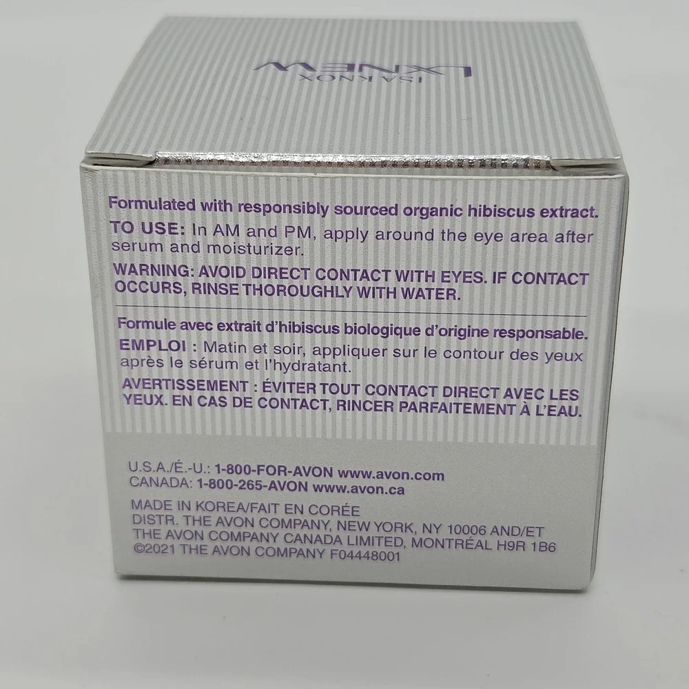 NEW Lot Of 2 Avon Isa Knox Lxnew PLATINUM Sculpting EYE Cream 0.84oz / 25mL